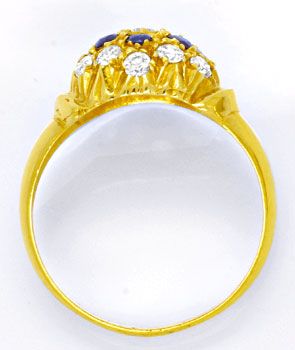 Foto 3 - Super Gelbgold-Ring, Safire! Super Design! 14Karat/585, S0958